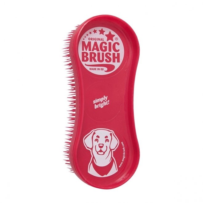 Magic Brush Hundborste (Röd)