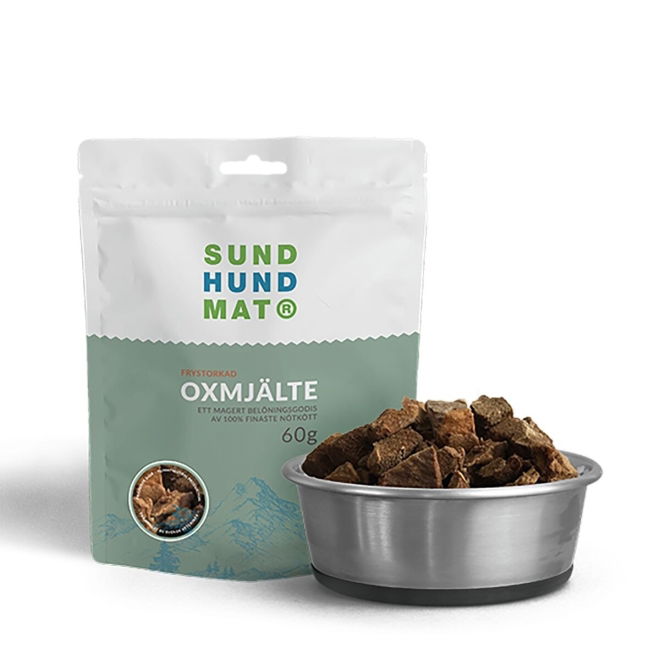 Sund Hundmat Frystorkad Oxmjälte 60g