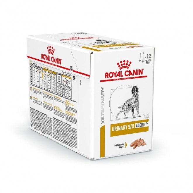 Royal Canin Veterinary Diets Dog Urinary S/O Ageing +7 12x100 g