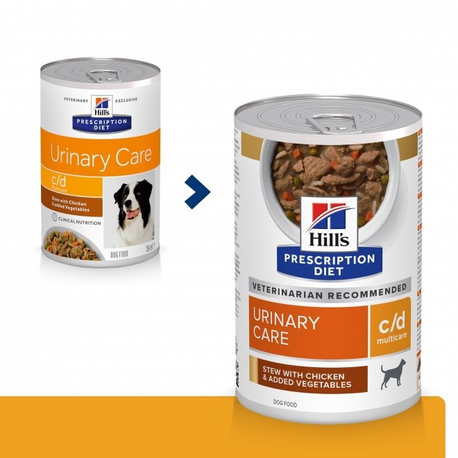 Hill’s Prescription Diet Canine c/d Urinary Care Multicare Stew Chicken & Vegetables 354 g