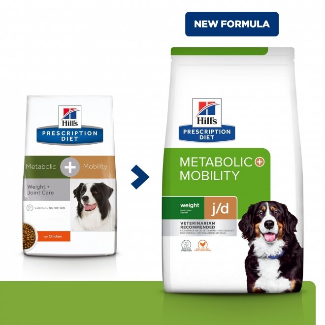 Hill&#39;s Prescription Diet Canine j/d Metabolic + Mobility Weight Chicken