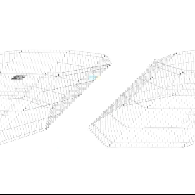 Little&Bigger Easy Valphage 8 paneler Vit (8 panels, 61 x 61cm)