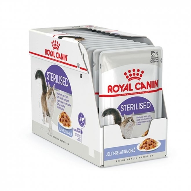 Royal Canin Sterilised Jelly Wet (12x85g)