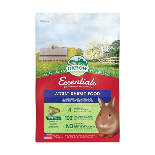 Oxbow Essentials Adult Rabbit Kaninfoder (4,5 kg)