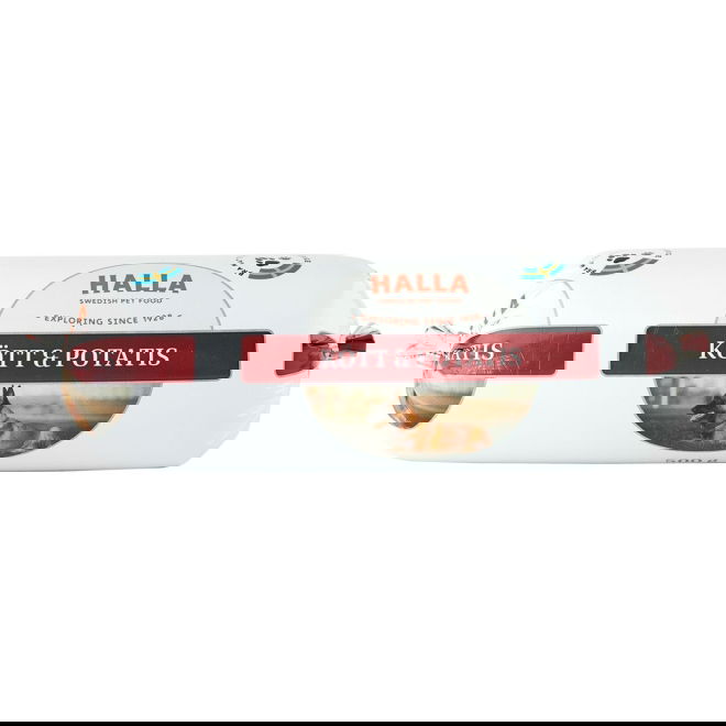 Halla Färskfoder Kött & Potatis 500 g