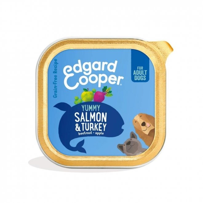 Edgard & Cooper Dog Adult Salmon & Turkey 150 g