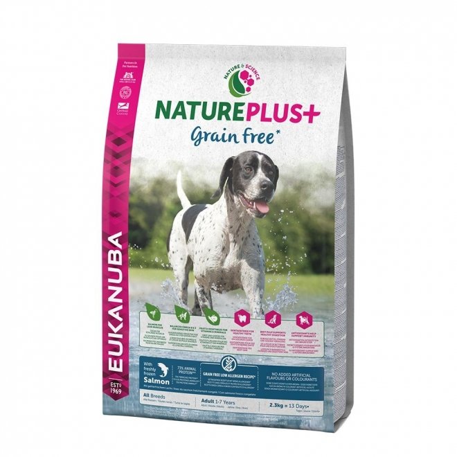 Eukanuba Dog Nature Plus+ Grain Free Adult Salmon