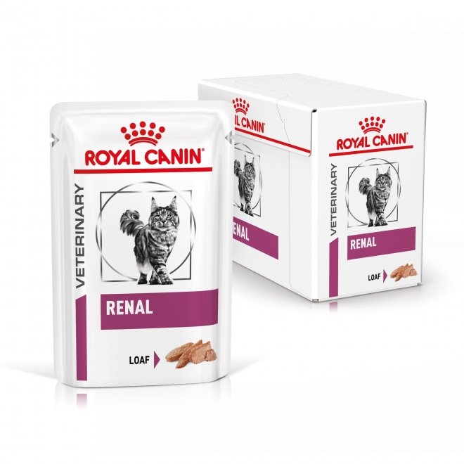 Royal Canin Veterinary Diets Cat Renal Loaf 12x85 g