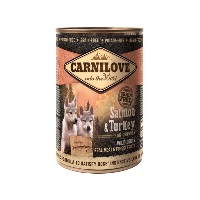 Carnilove Wild Meat Salmon & Turkey For Puppies