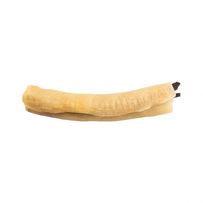 Monster Rawhide Tuggrulle med Fyllning Gris (M)