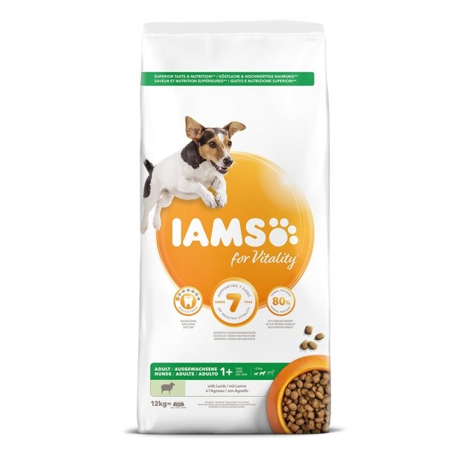 Iams for Vitality Dog Adult Small & Medium Breed Lamb