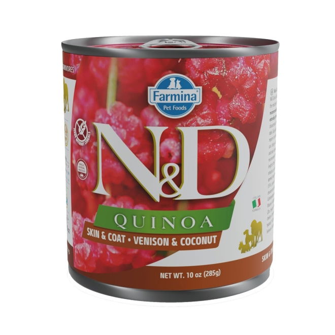 Farmina N&D Dog Quinoa & Venison 285 g