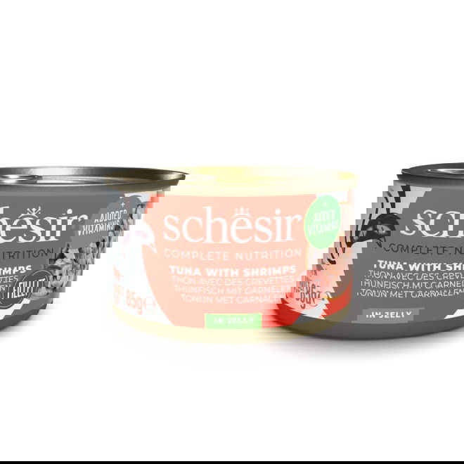 Schesir Cat Adult Tuna & Prawns Jelly 85 g