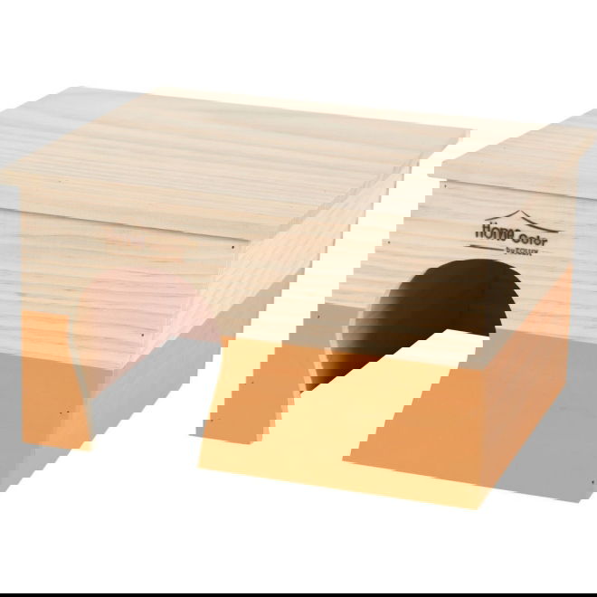 Zolux Trähus till Smådjur (Orange)