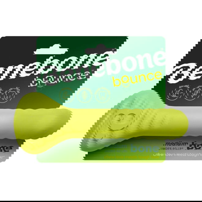 Benebone Bounce Bone Tuggleksak i Gummi