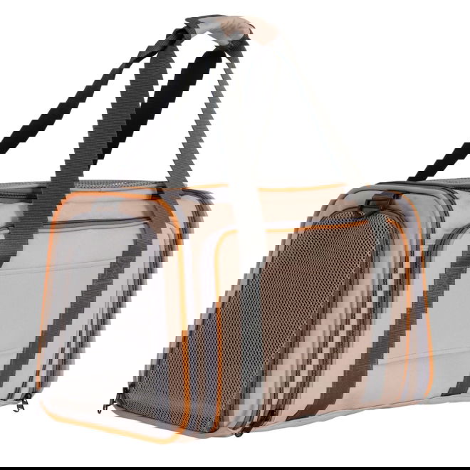 Feel Active Tour Expandable Hundväska Beige