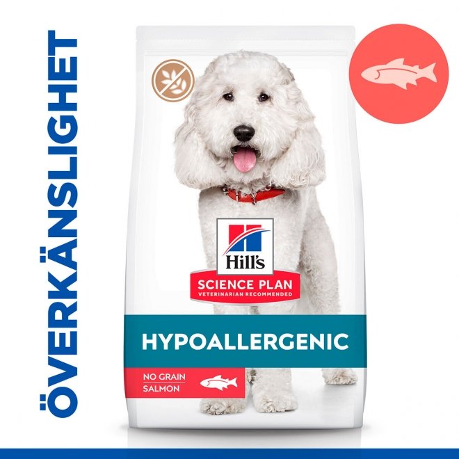 Hills Science Plan Hypoallergenic Canine Adult Medium Salmon