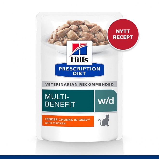 Hill&#39;s Prescription Diet Feline w/d  Multi Benefit 12x85 g