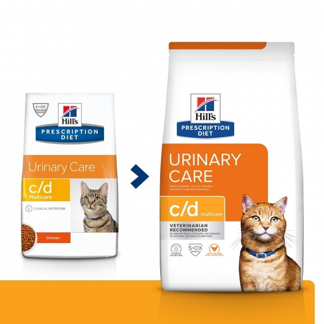 Hill&#39;s Prescription Diet Feline c/d Urinary Care Multicare Chicken