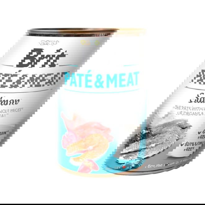 Brit Paté & Meat Salmon 400 g