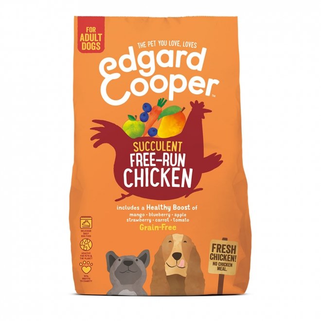 Edgard & Cooper Dog Grain Free Kyckling