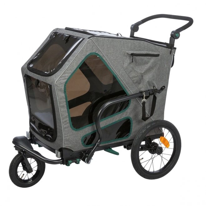 Trixie Premium Cykelvagn Hund Grå