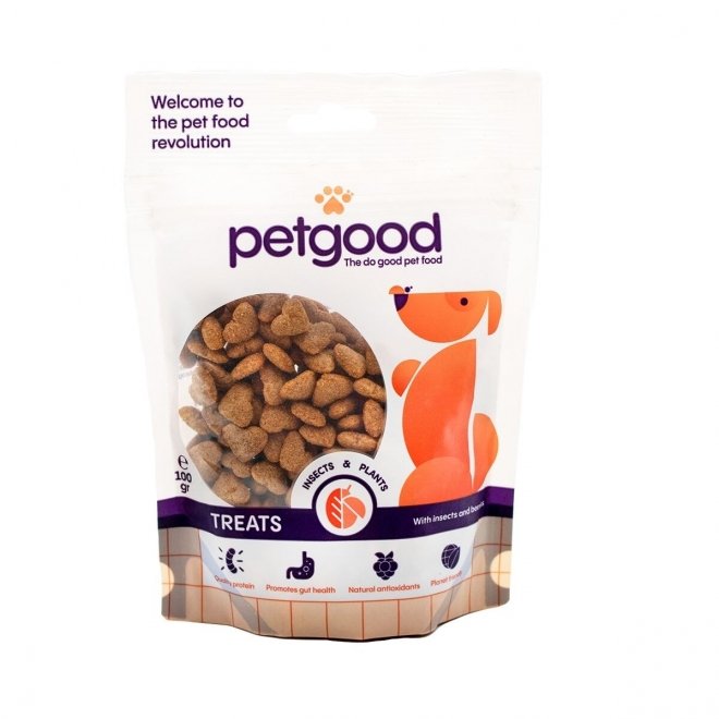 Petgood Hundgodis med Insekter (100 g)