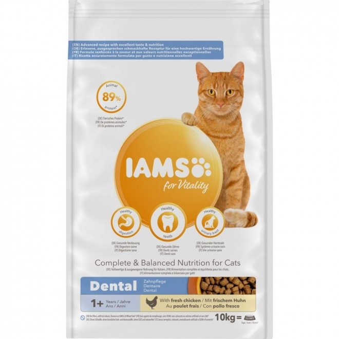Iams for Vitality Cat Adult Dental Chicken (800 g)
