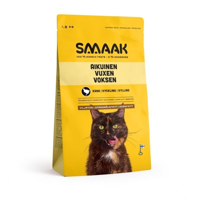 Smaak Cat Adult Grain Free Kyckling (1,5 kg)