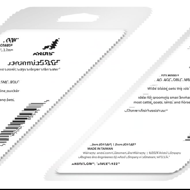 Andis CeramicEdge Wide Skär (3,2 mm / 7FW)