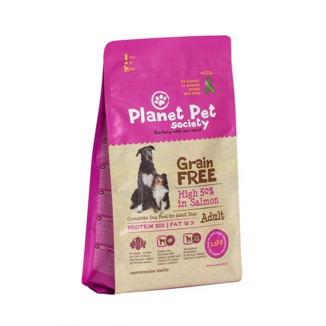 Planet Pet Society Grain Free Salmon (25 kg)