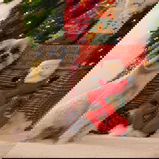 Beeztees Hundleksak Spiral Jultomte