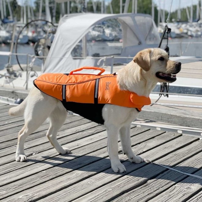 Basic Float Eco Hundflytväst Orange