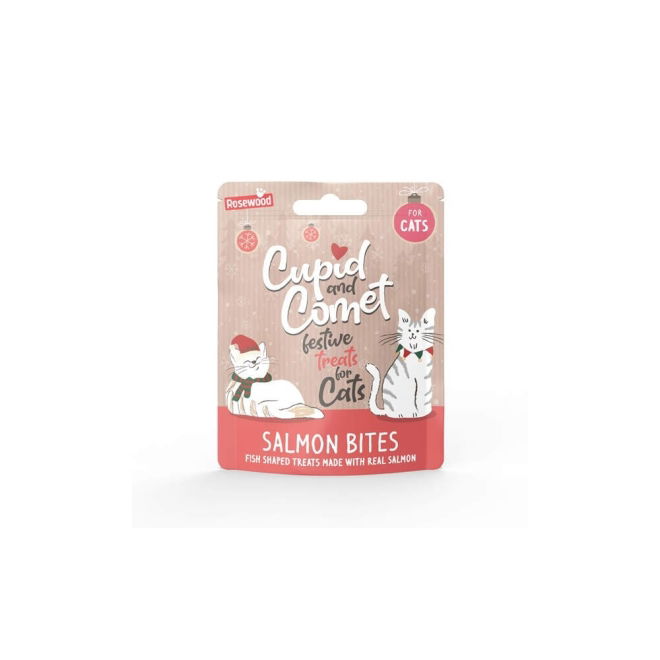 Rosewood Cat Xmas Chicken & Salmon Bites 40 g