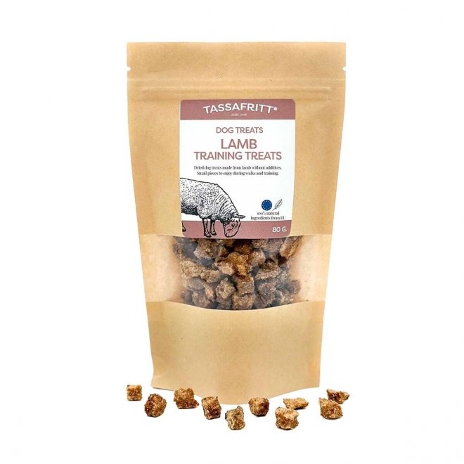 TassaFritt Lamm Träningsgodis 80 g