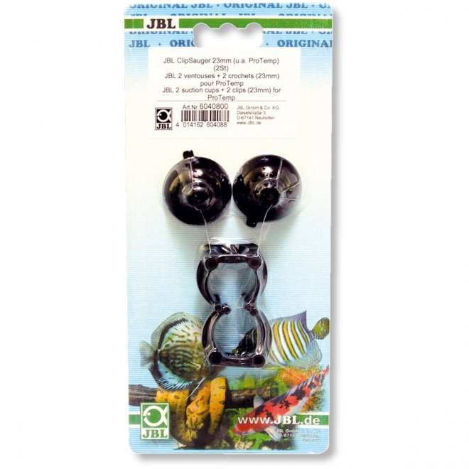 JBL Sugkopp med Clips 23-28 mm 2-pack