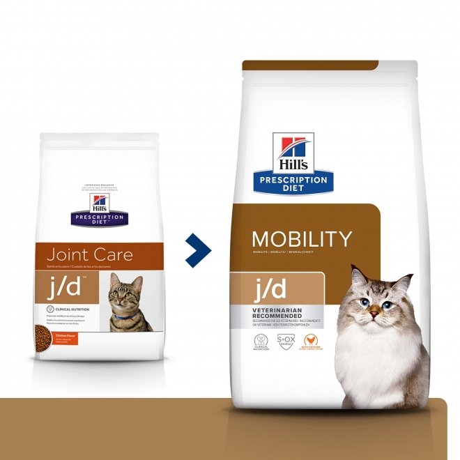 Hill&#39;s Prescription Diet Feline j/d Mobility Chicken