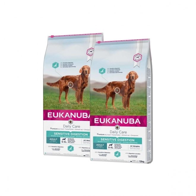 Eukanuba Daily Care Adult  Sensitive Digestion 2 x 12kg