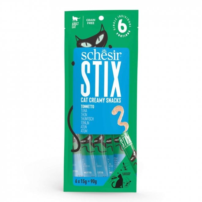 Schesir Cat Treat STIX Tuna