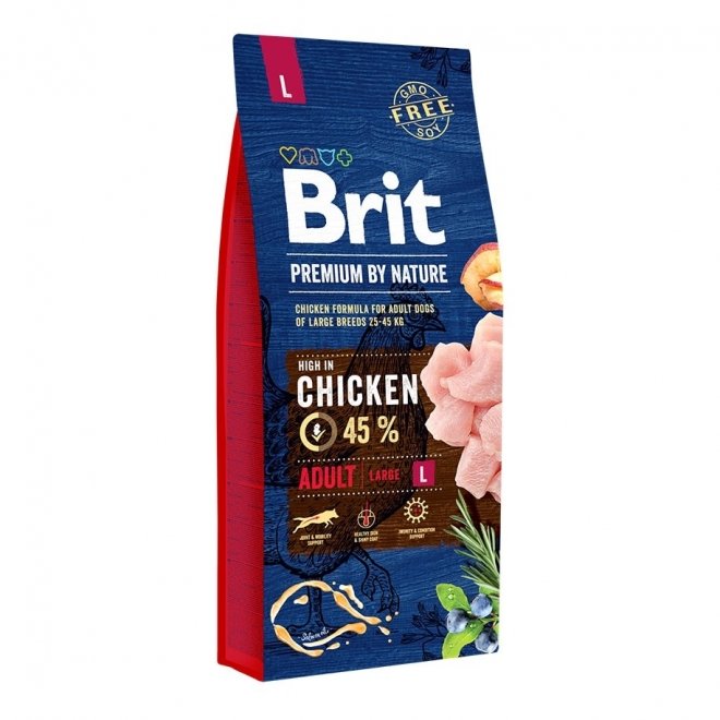 Läs mer om Brit Premium By Nature Adult Large