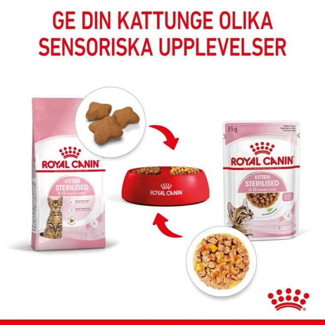 Royal Canin Kitten Sterilised Jelly 12x85 g